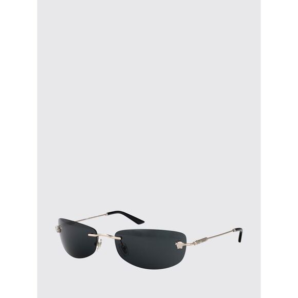Versace Sunglasses Men Silver